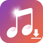 mp3 music download & free music downloader android application logo